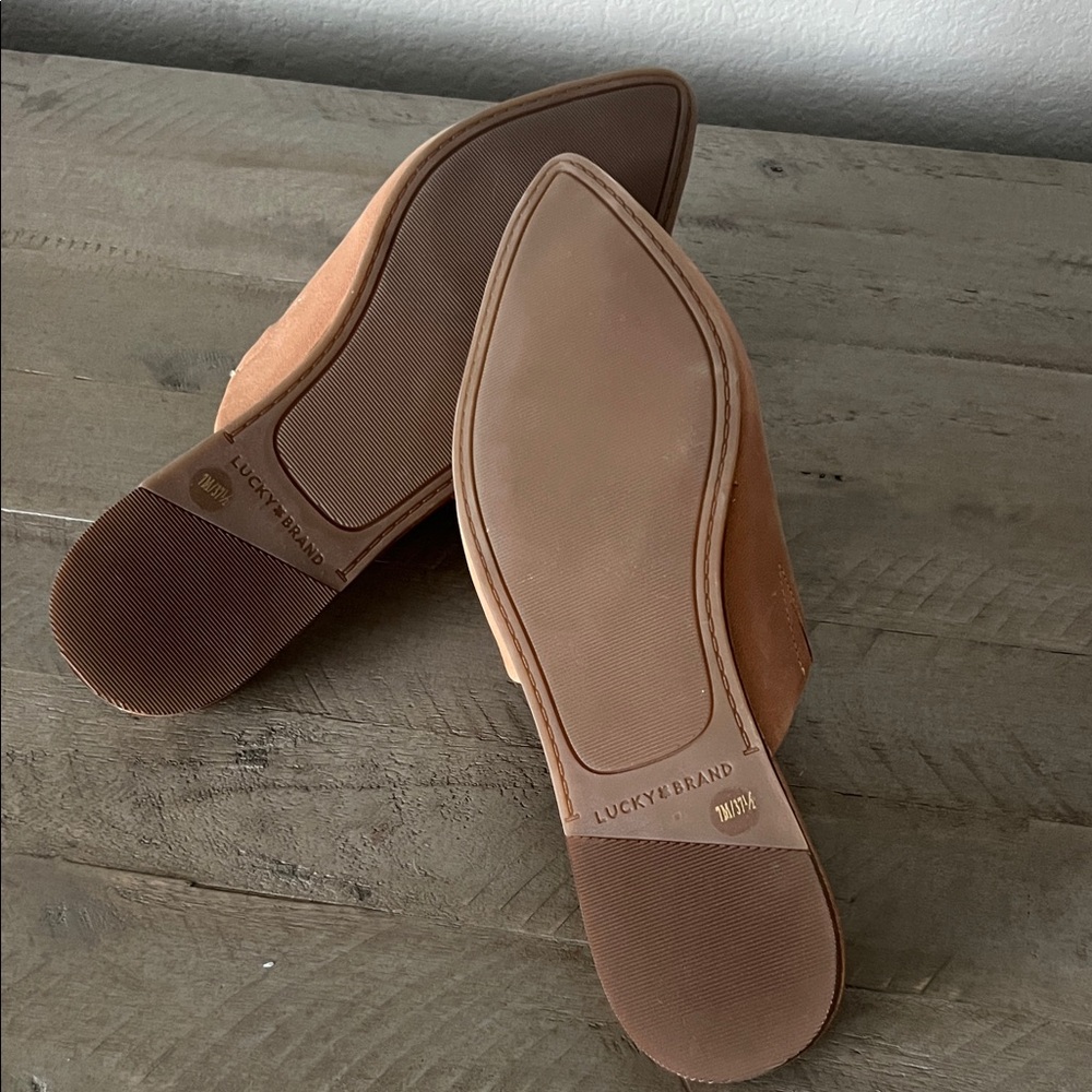 Lucky Brand Brown Women's Mules - Picture 2 of 3
